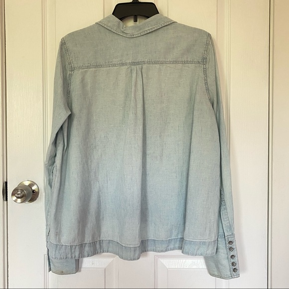 Free People Linen Blend Top - Picture 9 of 14